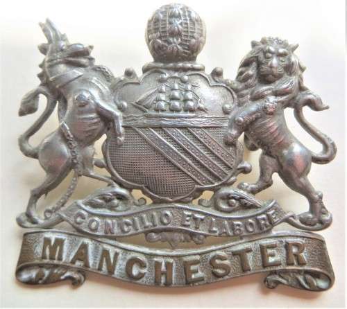1898-1926 Manchester Regiment Cap Badge