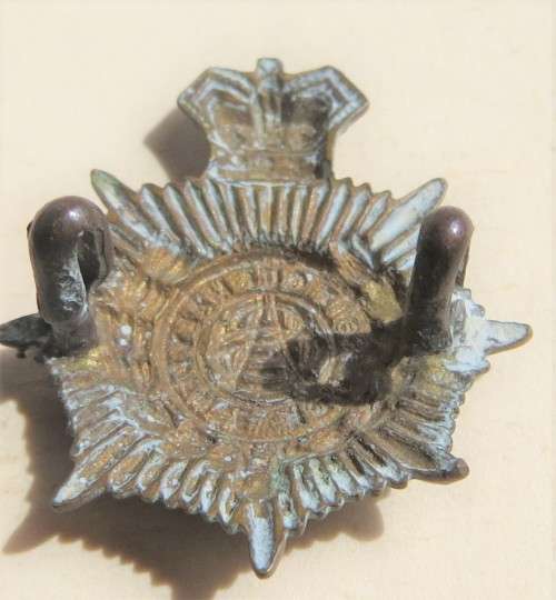 Victorian Army service Corps Collar Badge