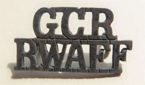 Gold Coast Regiment - Royal West Africa Frontier Force **Scarce**