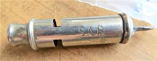 Vintage SAP Whistle