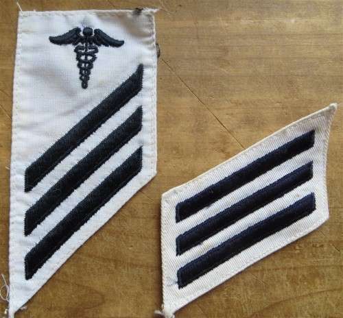 Navy Medic Rank Patch