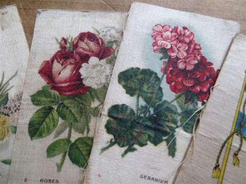 7 x Silk Cigarette Cards