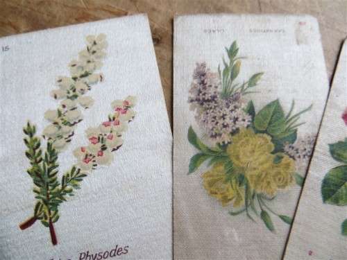 7 x Silk Cigarette Cards