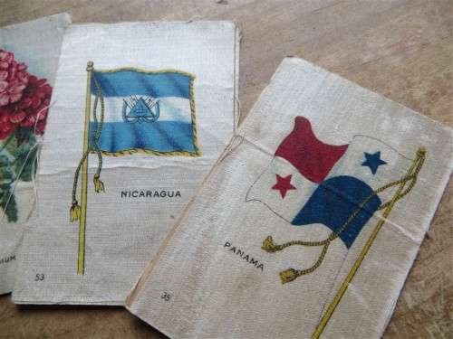7 x Silk Cigarette Cards