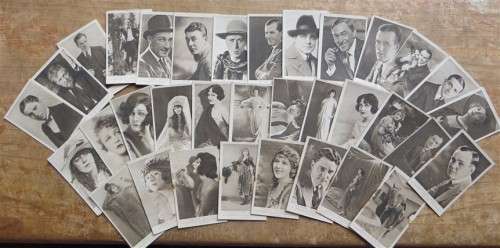 Officer`s mess Movie Stars Cigarette Cards Lot