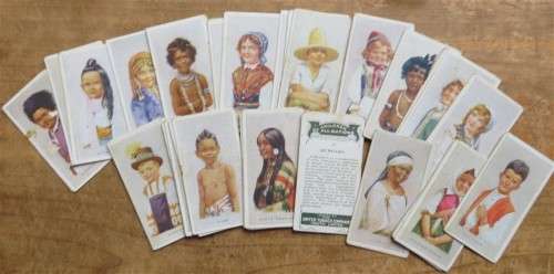 39 x Children of all Nations Cigarette Cards Lot - 1 Bid