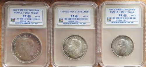 1947 Union Proof Set High Grades - Graded Set