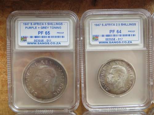 1947 Union Proof Set High Grades - Graded Set