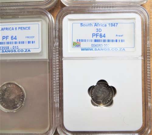 1947 Union Proof Set High Grades - Graded Set