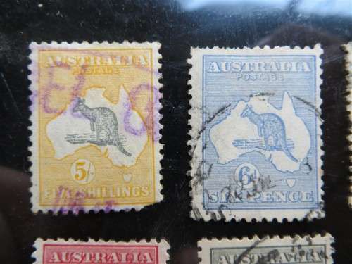 1913-36 Australia Lot - Lowest Value with Faults  R750,00