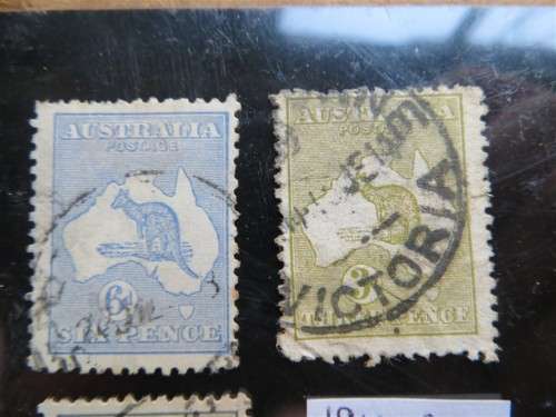 1913-36 Australia Lot - Lowest Value with Faults  R750,00
