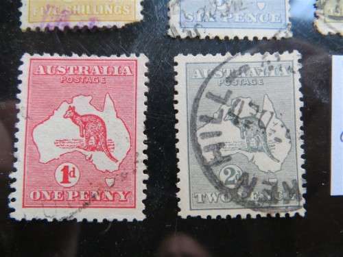 1913-36 Australia Lot - Lowest Value with Faults  R750,00