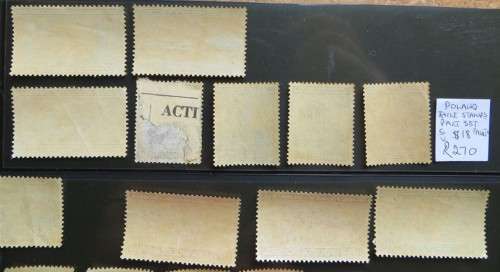 Poland Exile Stamps on Card - Unused - Cat.Value  R450.00