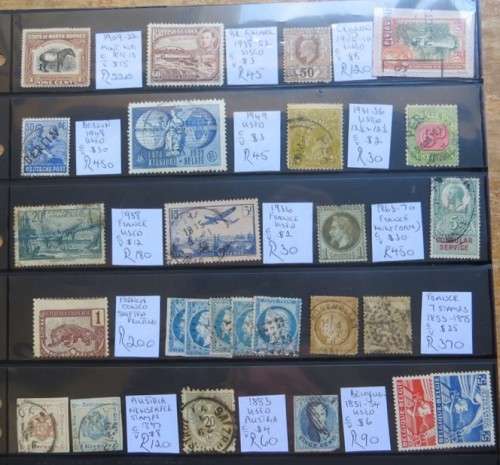 World High Value Lot on Card - R3500,00+