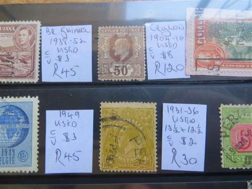 World High Value Lot on Card - R3500,00+