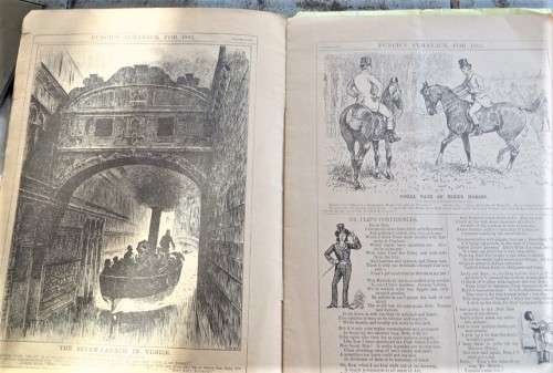 1882 Punch Almanak - 24 Pages Scarce item