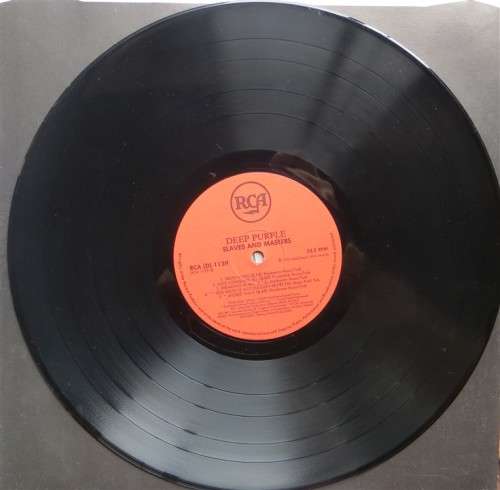 Deep Purple Slaves & Masters Vintage Vinyl LP - Very Good Condition - see pics