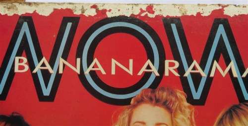 Bananarama WOW! Vinyl LP - Fair Condition - see pics