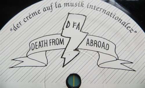 DFA Death From Abroad   - Techno House DJ Dance LP