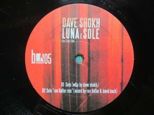 Dave Shokh Luna & Sole  - Techno House DJ Dance LP