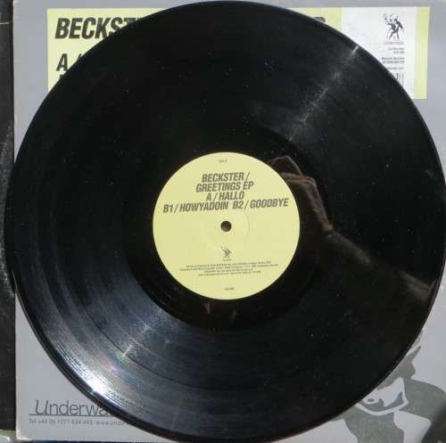 Beckster / Greetings EP  - Techno House Trance DJ Dance LP