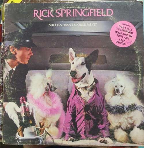 Rick Springfield - Success Hasn`t Spoiled Me Yet - Vintage Vinyl LP