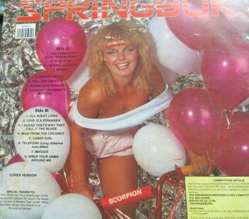 Springbok Hit Parade 16 Hits - Vintage Vinyl LP