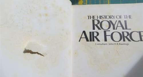 The History of the Royal Airforce - John D.R Rawlings - See Condition pics