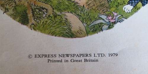 1979 RUPERT THE BEAR - DAILY EXPRESS ANNUAL