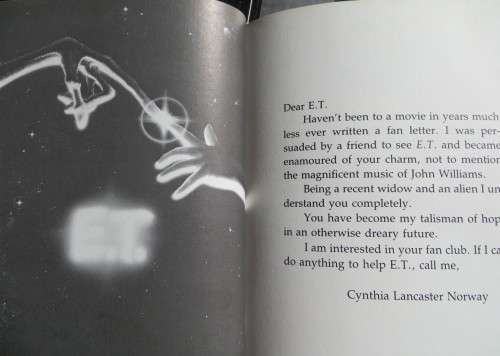 Letters to E.T - Universal Studios Steven Spielberg