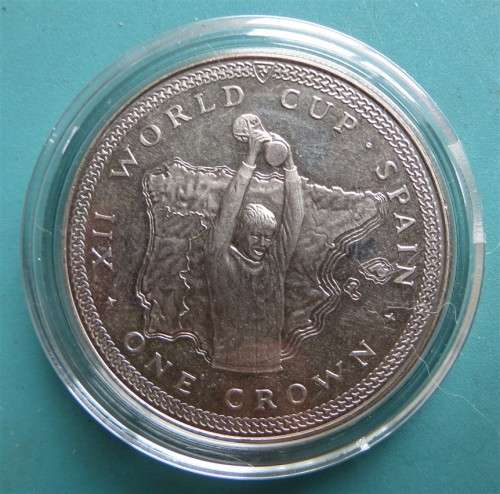 Isle of Man - World Cup Spain Crown