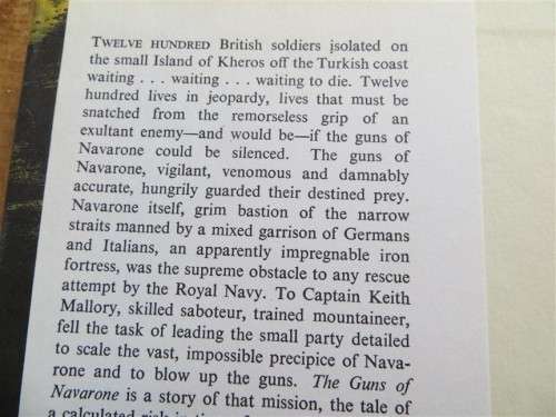 The Guns of Navarone - Alistair Maclean (1969)