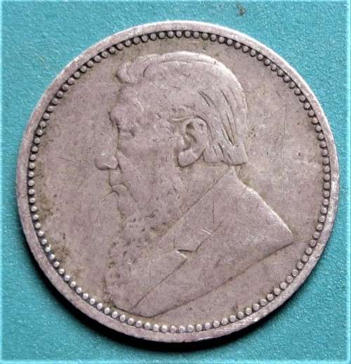 1895 ZAR 6d Sixpence - .925 Silver