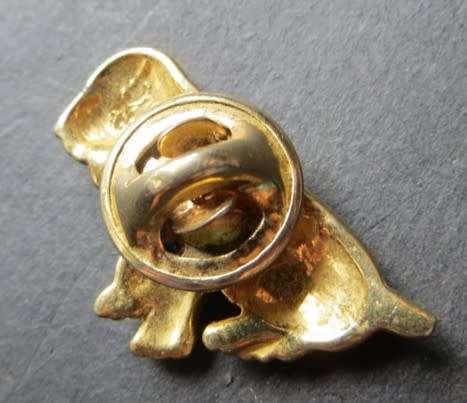 Vintage Costume jewellery Dog Pin