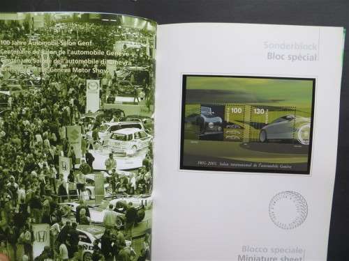 2005 Switzerland Year Set in Book - Cat. Value  R 1400.00