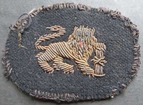 SA Navy Bullion Chief Petty Officer Patch Badge