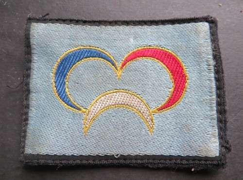 Unknown 3 Sickle Moon Embroidered Patch Badge