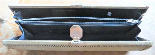 Vintage hinged + Catch clutch purse