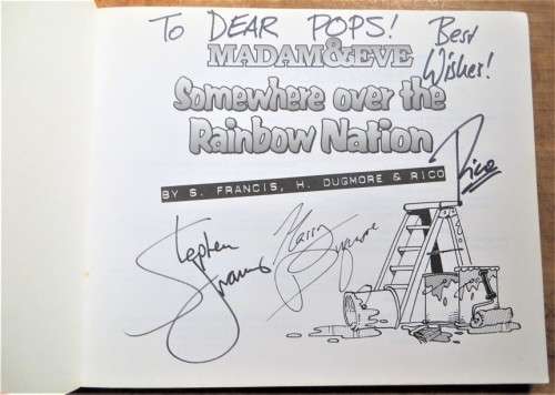 Madam & Eve Comic - Signed by all 3 Authors/Arstists - Rainbow Nation
