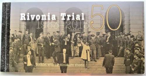 Nelson Mandela Rivonia Trial Stamps Booklet UMM