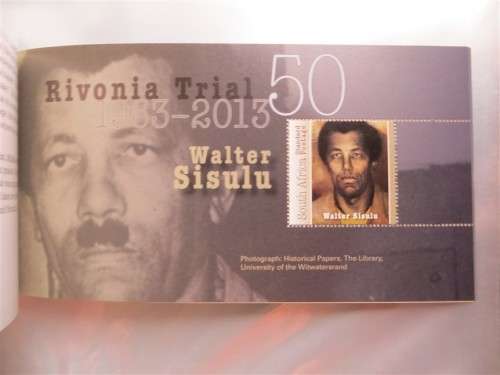 Nelson Mandela Rivonia Trial Stamps Booklet UMM
