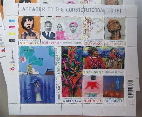 Artwork in the Constitutional Court sheet UMM - Bid per sheet