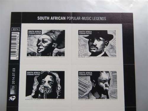 SA Popular Music Legends UMM sheet - Bid per sheet