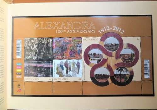 Alexandra 100th Anniversary  UMM Sheet in Folder - Bid per sheet