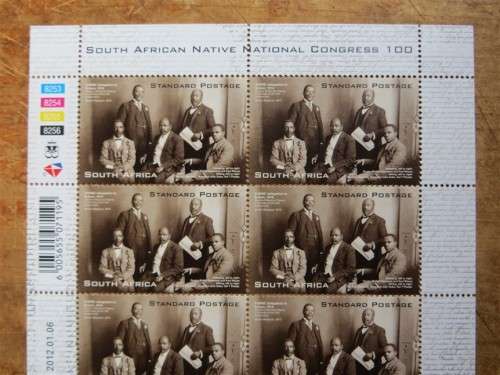 SA Native National congress 100 UMM Sheet - Bid per sheet