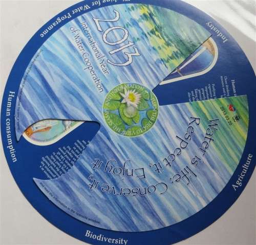 International Year of Water Cooperation UMM Sheet - Bid per sheet