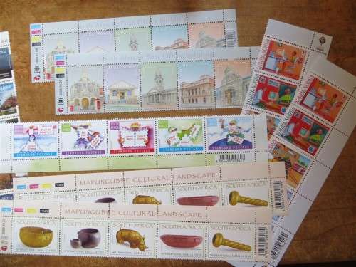 11 x South Africa Part Sheets High Value - 1 Bid for all