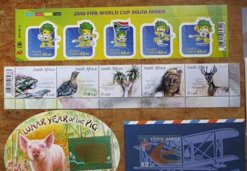 9 x South Africa  Minisheets + Part Sheets High Value - 1 Bid for all