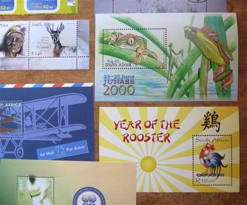 9 x South Africa  Minisheets + Part Sheets High Value - 1 Bid for all