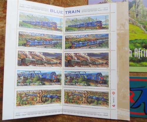 5 x SA  Booklets Blue Train/Whales/Explore SA High Value - 1 Bid for all
